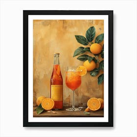 Aperol Spritz Art Print 165 Art Print