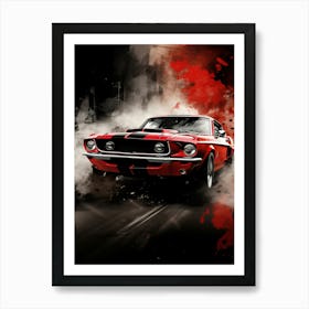 Mustang Wallpaper 2 Poster