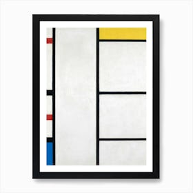 Composition With Red, Yellow, And Blue (1935–1942), Piet Mondrian Art Print