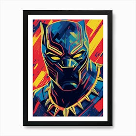 Black Panther 4 Art Print