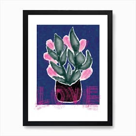 Flower Love Art Print