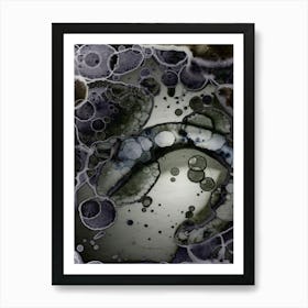 Alcohol Ink Abstract Galaxy 1 Art Print