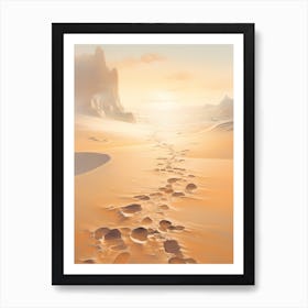 Desert Landscape 4 Art Print