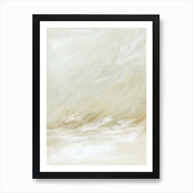 Sensational - Neutral Earth Tone Abstract Painting Art Print