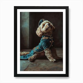 Regal Cockapoo 2 Art Print