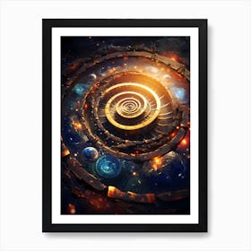 Spiral Galaxy Art Print