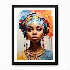 African Woman 18 Art Print