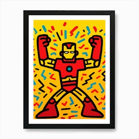 Iron Man 1 Art Print