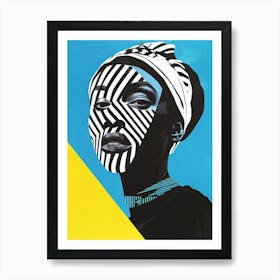 African Woman 134 Art Print