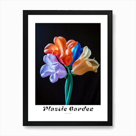 Bright Inflatable Flowers Poster Coral Bells 3 Art Print