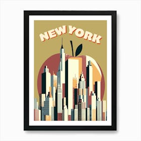The Big Apple - New York Art Print