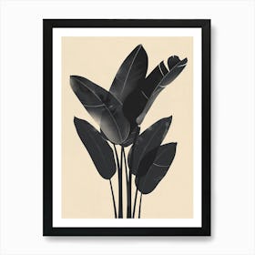 'Banana Leaves' Art Print