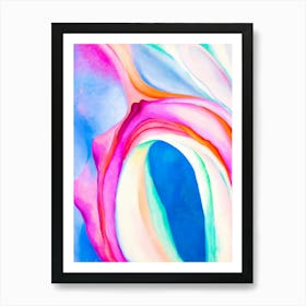 Georgia O Keeffe - Music Pink and Blue No. 2 Art Print