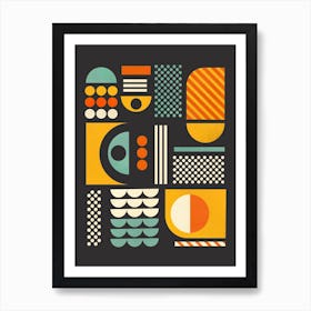 Bauhaus Inspired 2 Art Print