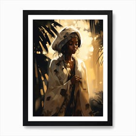 African Woman 5 Art Print