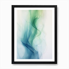 Abstract Smoke 1 Art Print