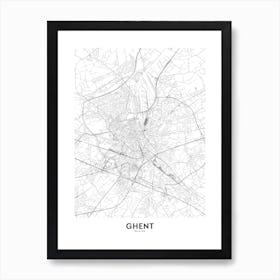 Ghent Art Print