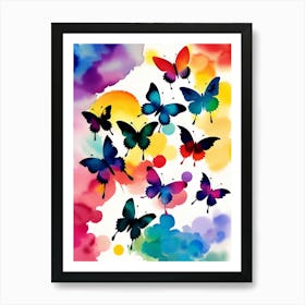 Colorful Butterflies 196 Poster