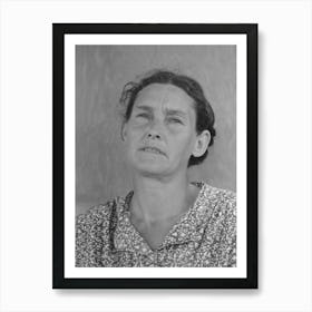 Wife Of Migratory Laborer Living At The Agua Fria Migratory Labor Camp, Arizona By Russell Lee 1 Art Print