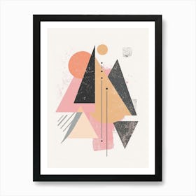 Abstract Geometric Pattern 2 Art Print