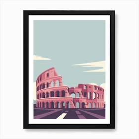 Rome Colossion Art Print