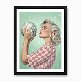 Disco Ball 4 Art Print