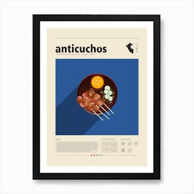 Anticuchos Art Print