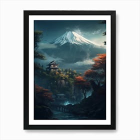 Mt Fuji 4 Art Print