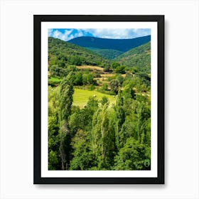 Green Valley In The Mountains 2023081516151pub Art Print