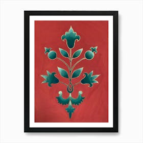 Pomegranate Tree Art Print