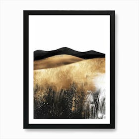 Gold Canvas Print 6 Art Print