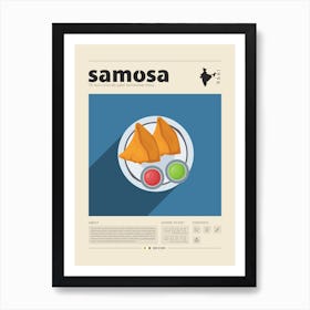 Samosa Art Print