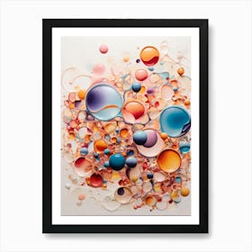 Bubbles 30 Art Print