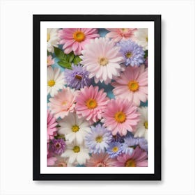 Gerbera Daisies Art Print