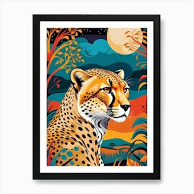 Cheetah 4 Art Print