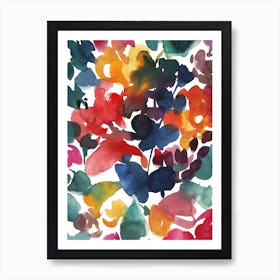 Dream Of Spring Abstract Floral 4 Art Print