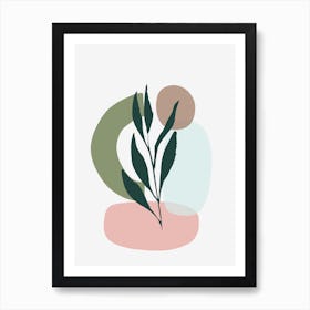 Plant In A Pot Art Print