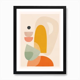 Playful Geometry 05 Art Print