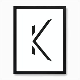 K by emerybloom Art Print