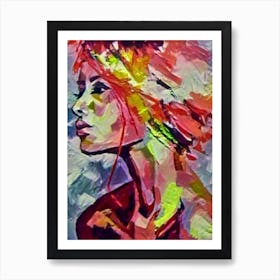 Portrait Of A Woman 23 Art Print