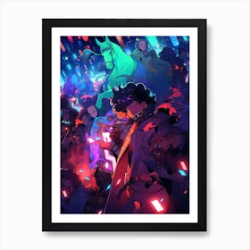 Night In The City Art Print