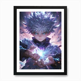 Killua Hunter X Hunter Anime Manga Japan Poster Art Print