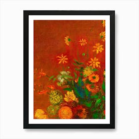 Bouquet Of Flowers 1 Art Print