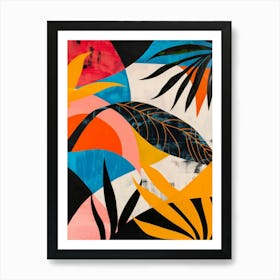 Tropical Leaves 89 Art Print