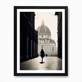 Florence Italy Black And White Analogue Photography 4 Art Print