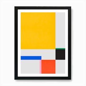 Colorful composition 1 Art Print