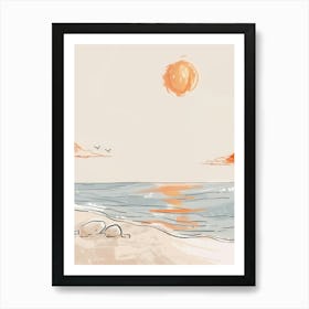 Sand And Sun 3 Art Print