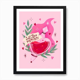 Self Love Potion Art Print