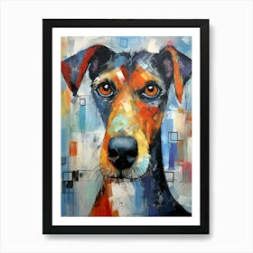 Modern Dog Art Print