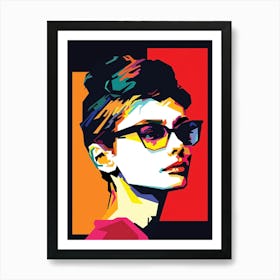 Audrey Hepburn Art Print